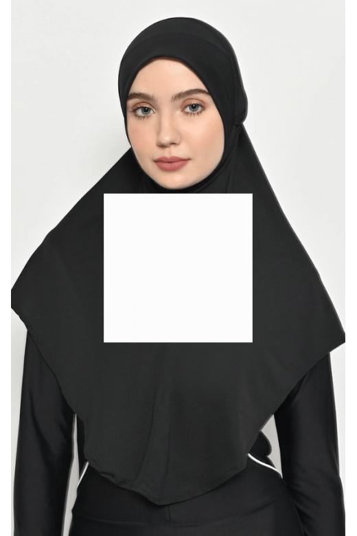 Bergo Mirae Hijab Sporty Black